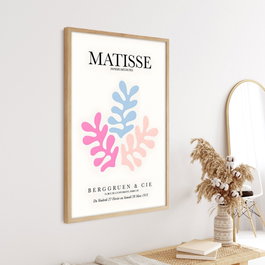 Wallity Cuadro Decorativo Huhu289 Multicolor 50 x 70 cm